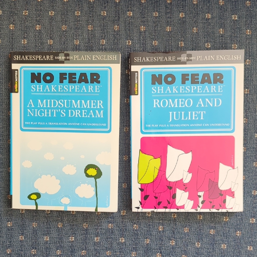 No Fear Shakespeare - Spark note Guides